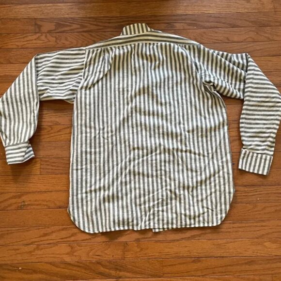 LOEWE asymmetrical striped button-up - Picture 2 of 6
